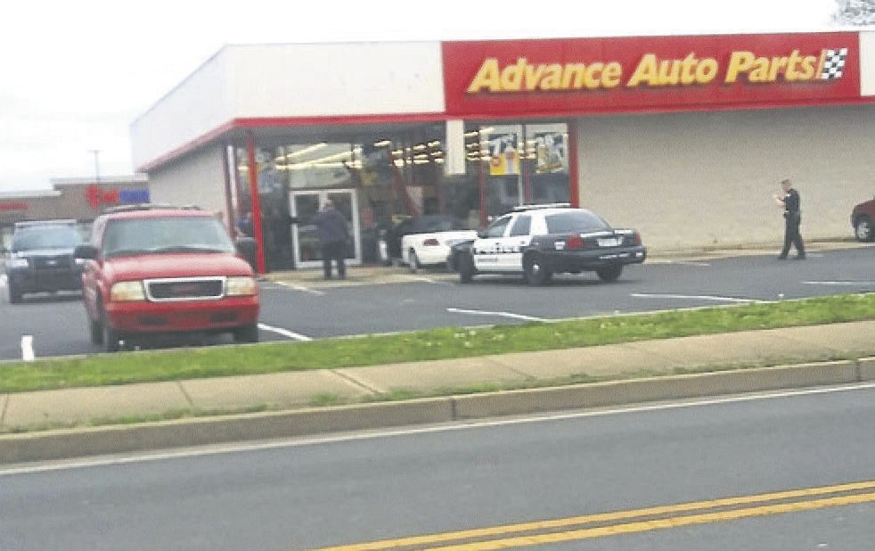 Advance Auto Parts wreck